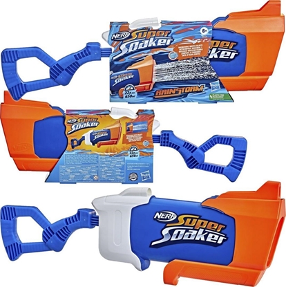 Изображение Nerf Hasbro Nerf Super Soaker Rainstorm, water pistol (blue/orange)