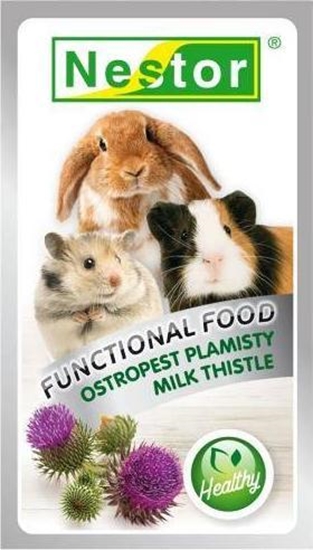 Picture of Nestor Ostropest dla gryzoni i królików 20g Nestor ywno Funkcjonalna