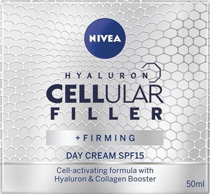 Picture of Nivea Hyaluron Cellular Filler + Ujdrnienie SPF15 przeciwzmarszczkowy krem na dzie 50ml
