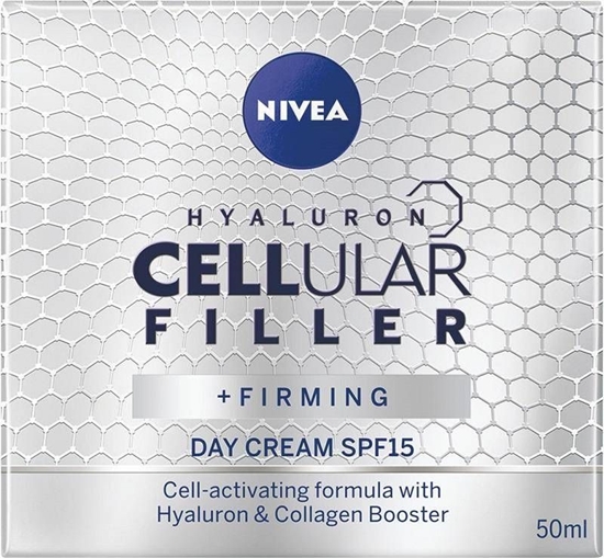 Picture of Nivea Hyaluron Cellular Filler + Ujdrnienie SPF15 przeciwzmarszczkowy krem na dzie 50ml