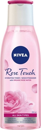 Attēls no Nivea Rose Touch nawilżający tonik z organiczną wodą różaną 200ml