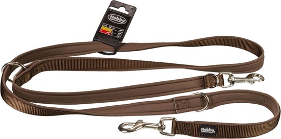 Picture of Nobby Classic Preno Smycz Regulowana M-L brz 200cm 20-25mm