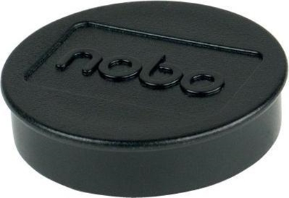 Изображение Nobo Magnesy do tablic 38 mm (1,5 kg), czarne, , 10 szt. Nobo 1915305