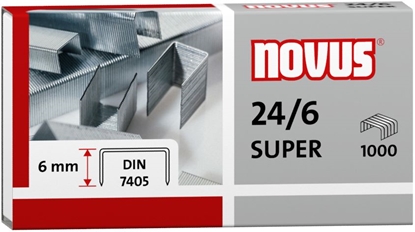 Picture of Novus Zszywki 24/6 DIN super x 1000 (4009729003688)