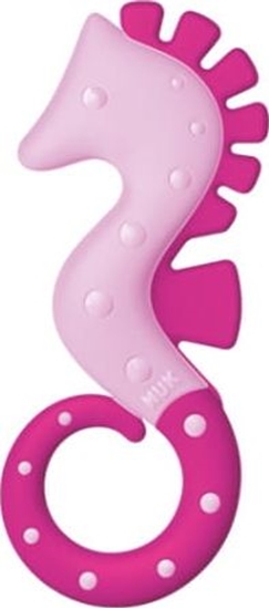 Изображение NUK Gryzak uniwersalny konik morski róowy 3m+ NUK