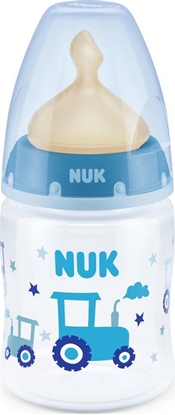 Изображение NUK Nuk butelka FC+ PP 300ml z wskażnikiem temperatury smoczek lateksowy 0-6m-cy M
