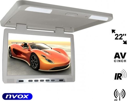 Изображение Nvox Monitor podwieszany podsufitowy LCD 22cali cale LED IR FM VGA... (NVOX RF2289 GR)