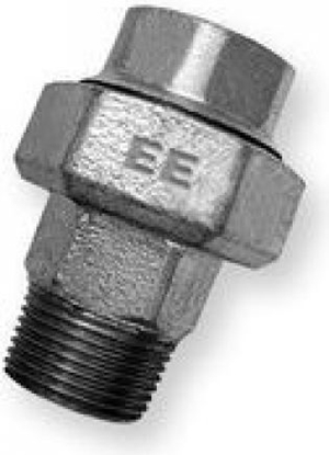 Picture of Odlewnia Zawiercie Dwuzczka paska z uszczelk NW bez rantu 1" ocynkowana nr 59oru (5907791625922)