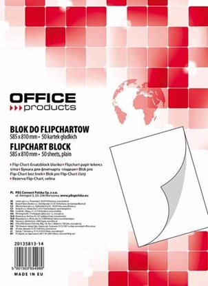Picture of Office Products Blok do Flipchar 58.5 x 81cm, 50 kartek (20135813-14)