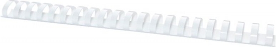 Picture of Office Products Grzbiety do bindowania OFFICE PRODUCTS, A4, 32mm (300 kartek), 50 szt., biay