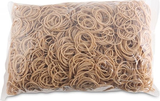 Picture of Office Products Gumki Recepturki, rednica 30Mm, 1,5X1,5Mm, 1000G, Zgrzewka