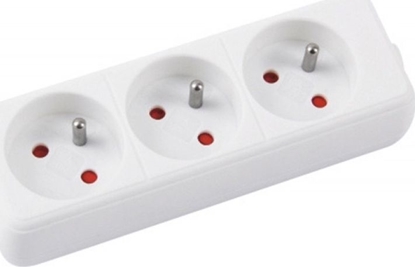 Attēls no Office Products Przeduacz OFFICE PRODUCTS,3 gniazda, 3m, z uziemieniem, biay