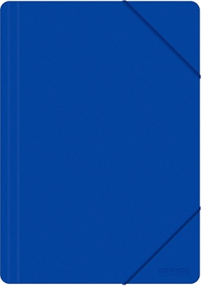 Изображение Office Products Teczka z gumk OFFICE PRODUCTS, A4, PP, 500mikr., 3-skrz., niebieska