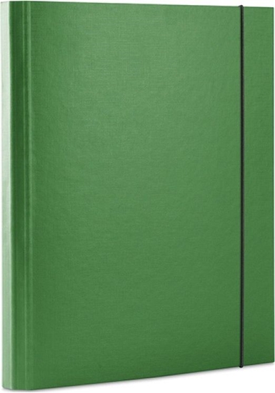 Picture of Office Products Teczka z gumk PP, A4/30, 3-skrz., zielona