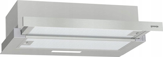 Picture of Gorenje TH62E3X       silver flat screen cooker hood, 60cm