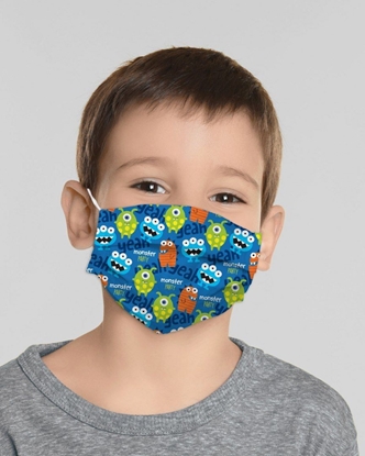 Изображение Omega Dziecięca Maska Ochronna Wielokrotnego Użytku Arbuz 100% Bawełny