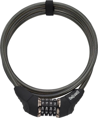 Picture of OnGuard Zapicie rowerowe ONGUARD Akita X-SERIES 8042 Linka - 10mm 185cm - SZYFR (ONG-8042X)