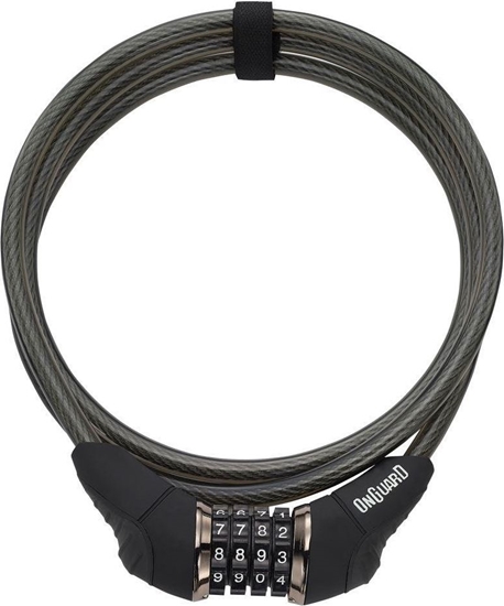 Picture of OnGuard Zapicie rowerowe ONGUARD Akita X-SERIES 8042 Linka - 10mm 185cm - SZYFR (ONG-8042X)