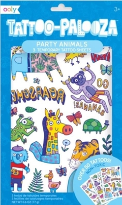 Picture of Ooly Tatuae zmywalne Tattoo Palooza - Wesoe Zwierzaki