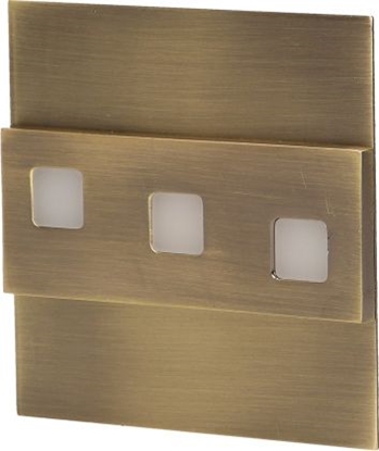 Attēls no Oprawa schodowa Orno Lepus LED mosidz mat (OR-OS-1531L6/BR)