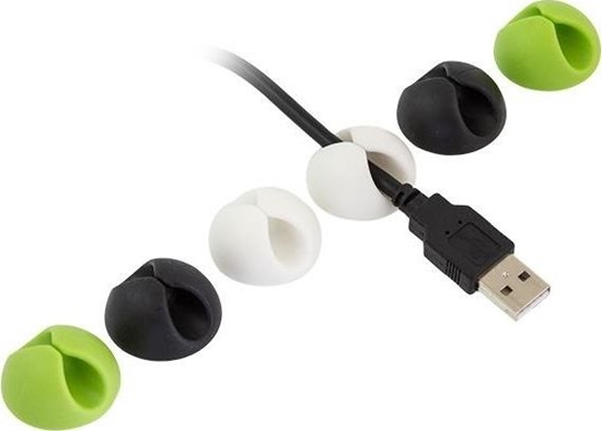 Изображение Organizer CreativeHome Uchwyt Róne kolory 6 sztuk  (301-uniw)