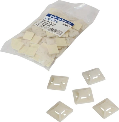 Picture of Logilink Cable Tie Mounts 20x20 mm KAB0042 100 pc(s)