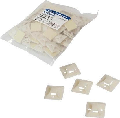 Picture of Logilink Cable tie mounts, 100 Stk. KAB0043