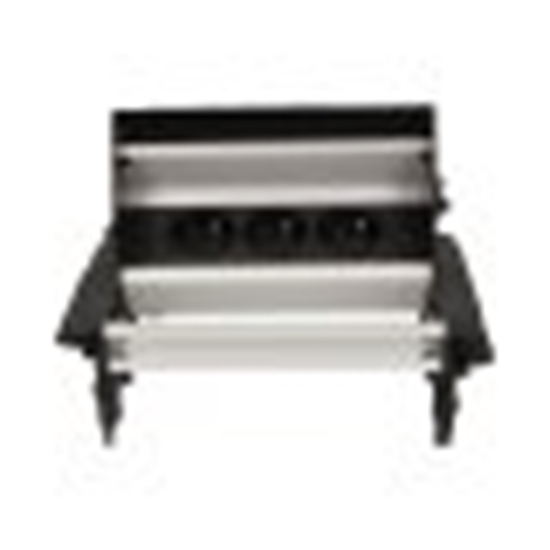 Picture of Orno Gniazdo wpuszczane w blat 3x250V AC ze szczotk przeciwkurzow i przewodem 1,8m