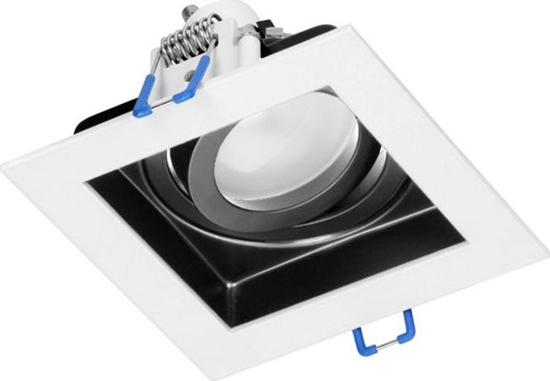 Picture of Orno YOP ramka dekoracyjna oprawy punktowej, MR16/GU10 max 50W, regulowana biaa+czarna OR-OD-6166/W-B