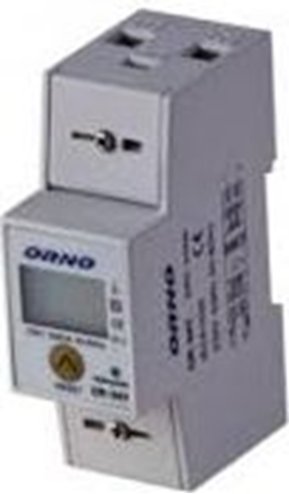 Picture of Orno Licznik energii elektrycznej 1-fazowy 80A 230V dodatkowy wskanik wyjcie impulsowe z wywietlaczem (LCD OR-WE-503)