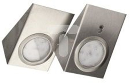 Изображение Orno Zestaw opraw meblowych LED 2x2,5W z 4000K bezdotykowym wycznikiem (OR-AE-13118)