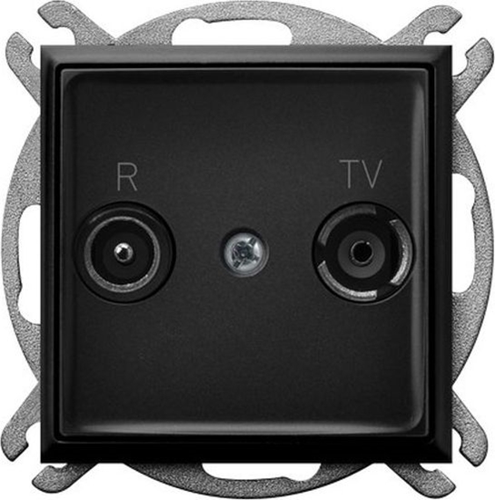 Изображение Ospel ARIA Gniazdo RTV kocowe czarny metalik GPA-UK/m/33