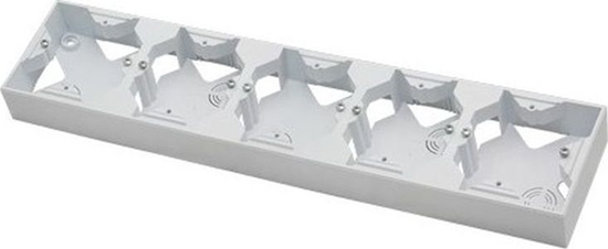 Picture of Ospel ARIA Puszka instalacyjna piciokrotna biay PNP-5U/00