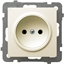 Picture of Ospel Gniazdo pojedyncze 16A ecru (GP-1G/m/27)