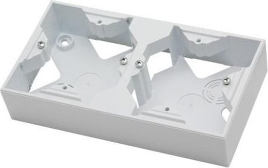 Picture of Ospel Puszka natynkowa Impresja 2-krotna biaa (PNP-2Y/00)