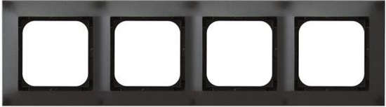 Picture of Ospel Ramka Impresja 4-krotna antracyt (R-4Y/50)
