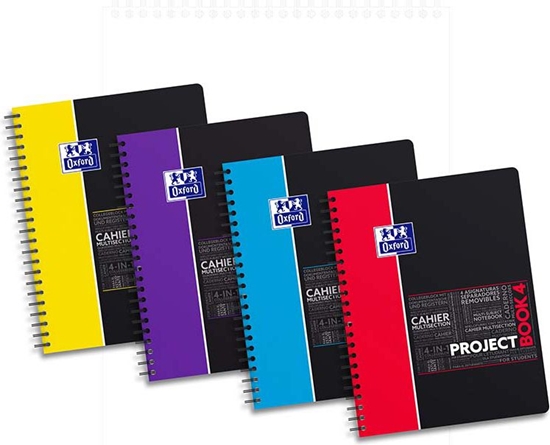 Изображение Oxford Koonotatnik Project Book, A4+, 100K, kratka (400037432)
