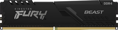 Attēls no Pamięć Kingston Fury Beast, DDR4, 16 GB, 2666MHz, CL16 (KF426C16BB/16)