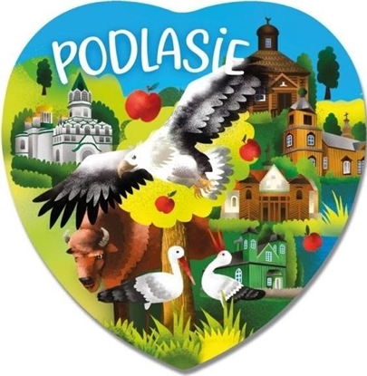 Attēls no Pan Dragon Magnes I love Poland Podlasie ILP-MAG-C-POD-16