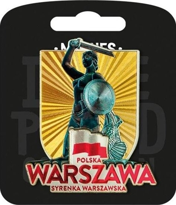 Изображение Pan Dragon Magnes I love Poland Warszawa ILP-MAG-A-WAR-20