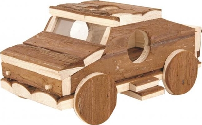 Picture of Panama Pet Samochód dla gryzoni, drewniany, 25x16x11,5cm