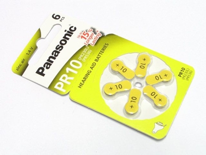 Picture of Panasonic Bateria do aparatów suchowych PR10 6 szt.