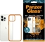 Изображение PanzerGlass Etui ClearCase do iPhone 12/12 Pro Orange Antibacterial