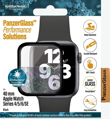Attēls no PanzerGlass Szko antybakteryjne do Apple Watch Series 4/5/6/SE 40mm (2016)