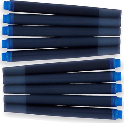 Attēls no Parker Naboje atramentowe Quink niebieskie 10 sztuk