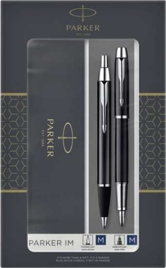 Picture of Parker ZESTAW DUGOPIS+PIÓRO WIECZNE IM CZARNY CT 2093215