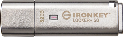 Изображение Pendrive Kingston IronKey Locker+ 50, 32 GB  (IKLP50/32GB)