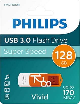 Изображение Pendrive Philips Vivid Edition, 128 GB  (FM12FD00B/10)