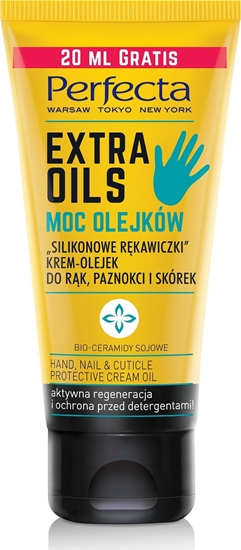 Picture of Perfecta Extra Oils Krem-Olejek do rk "Silikonowe Rkawiczki" 80ml