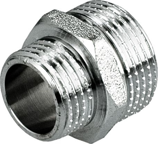 Picture of Perfexim Nypel redukcyjny mosiny chromowany GZ 3/8 x 1/2" (07-515-1015-000)
